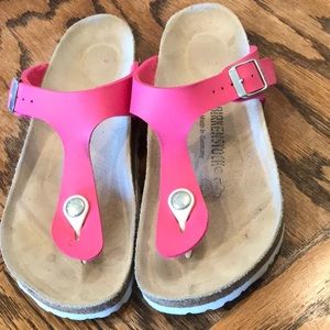 Birkenstock pink sandals, size 36